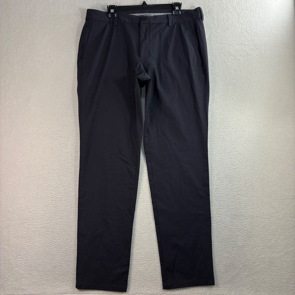 Vineyard Vines OTG Performance Chino Pants Men 36x32 Blue On The Go Stretch Prep
